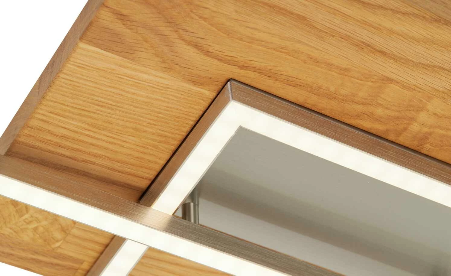 LED-Deckenleuchte, 2-flammig, Eiche natur – Bild 7