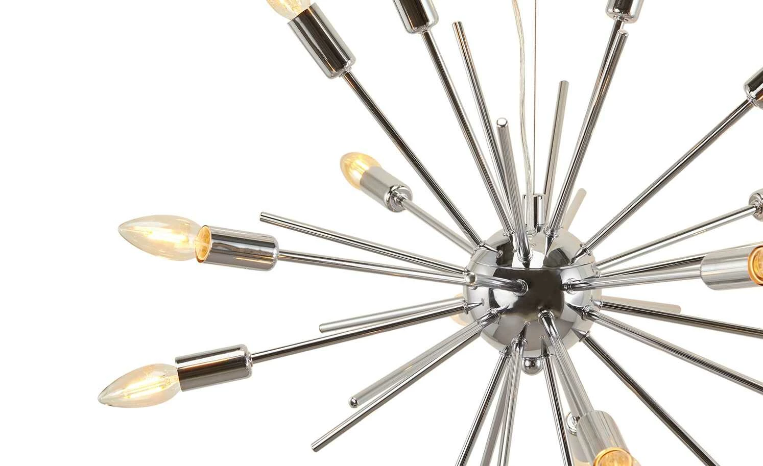 KHG Pendelleuchte, 16-flammig, chrom – Bild 3