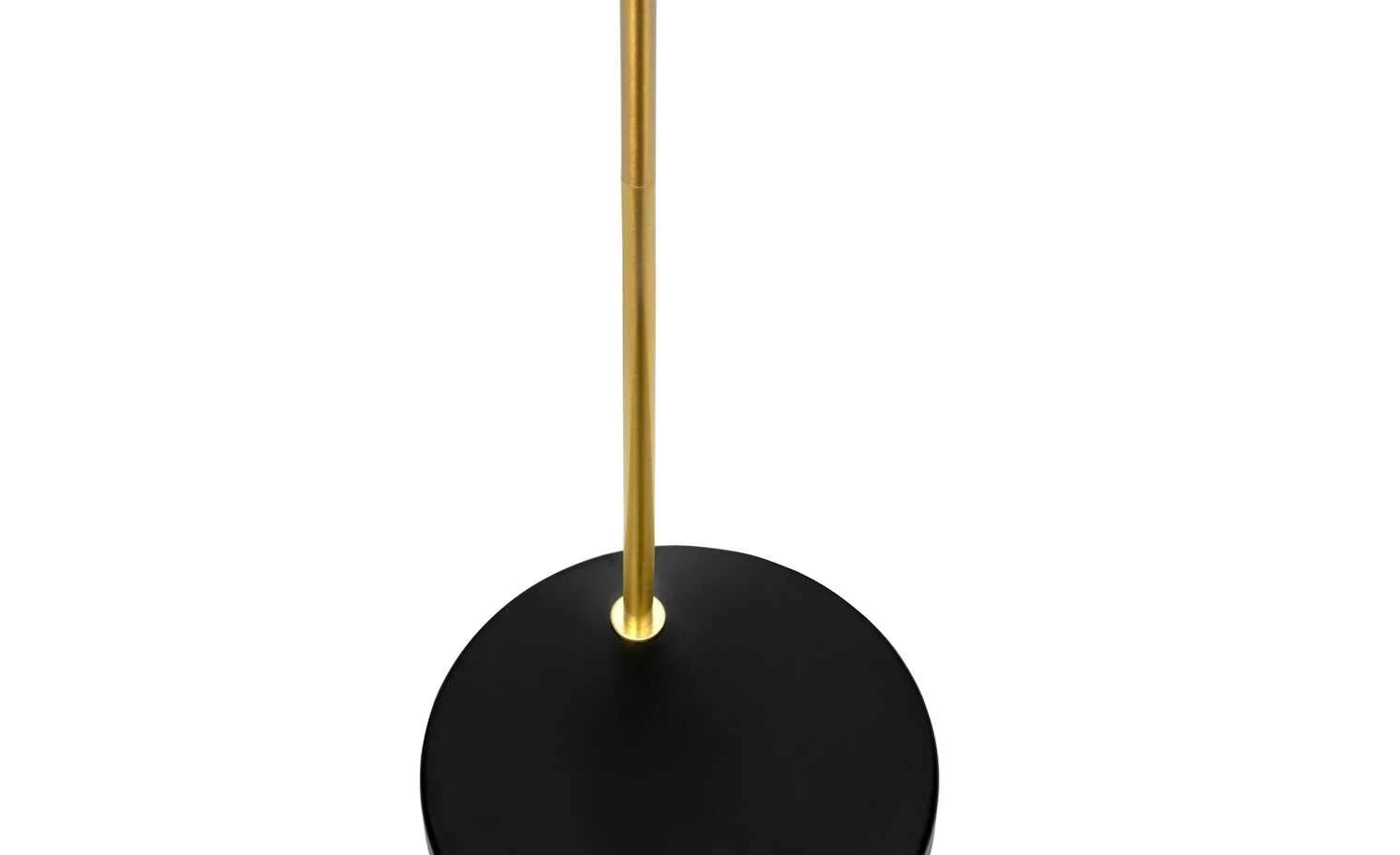 Stehleuchte, 1-flammig, schwarz/gold – Bild 6