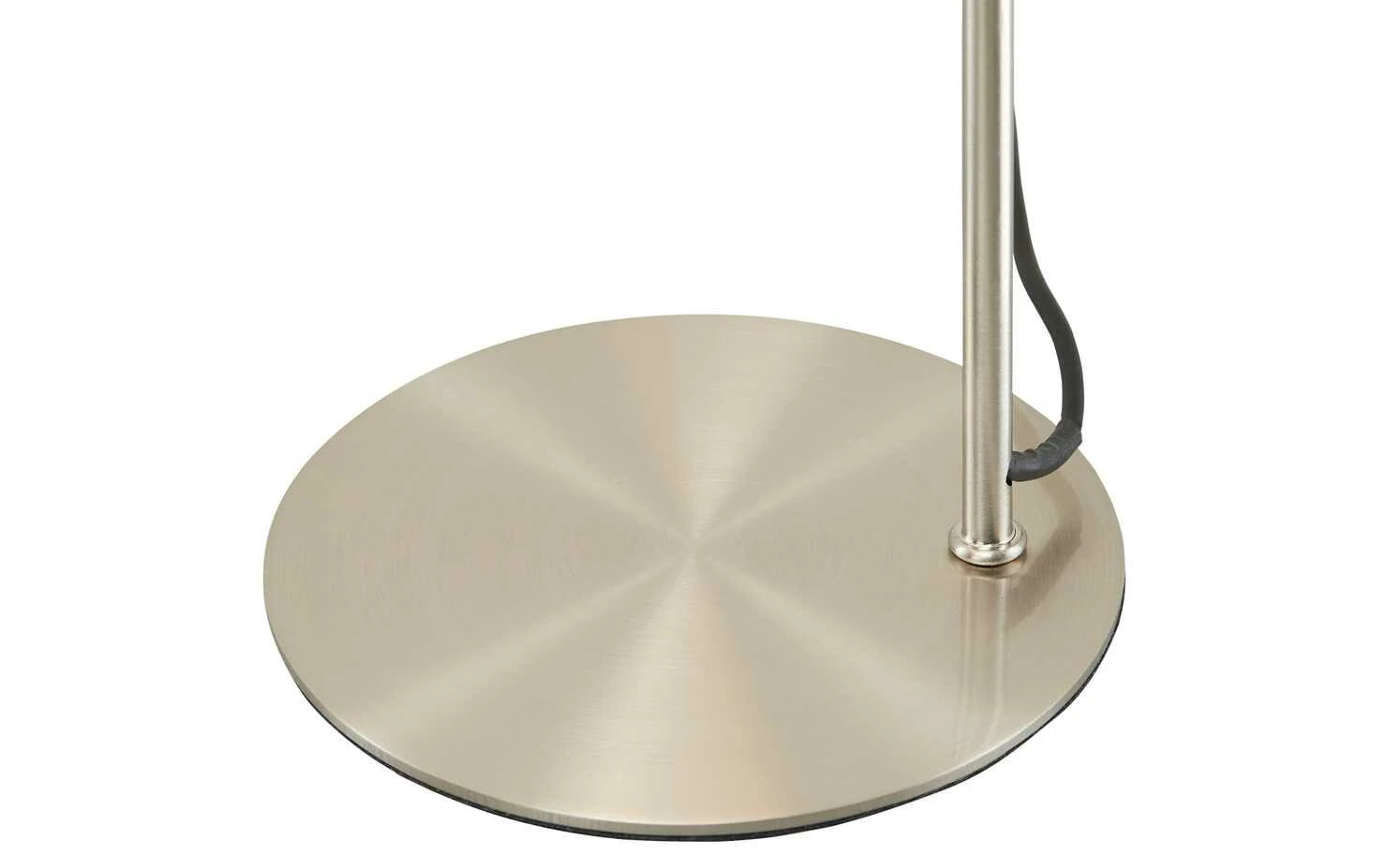 KHG LED-Tischleuchte, 1-flammig Nickel-matt, Retro-design – Bild 3