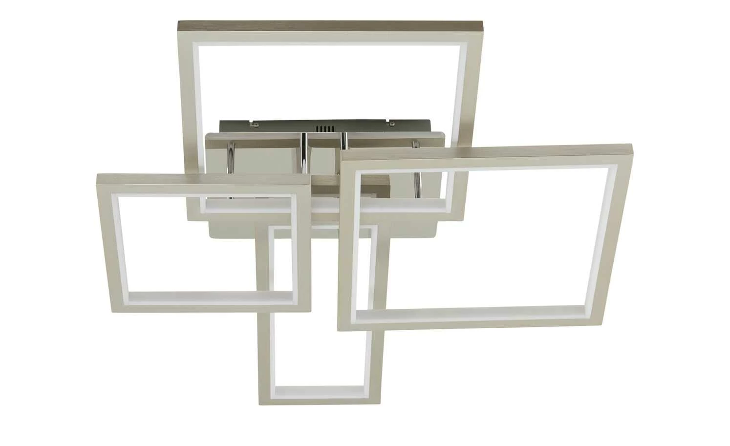 KHG LED-Deckenleuchte, 4-flammig, chrom, ´eckig´ – Bild 3