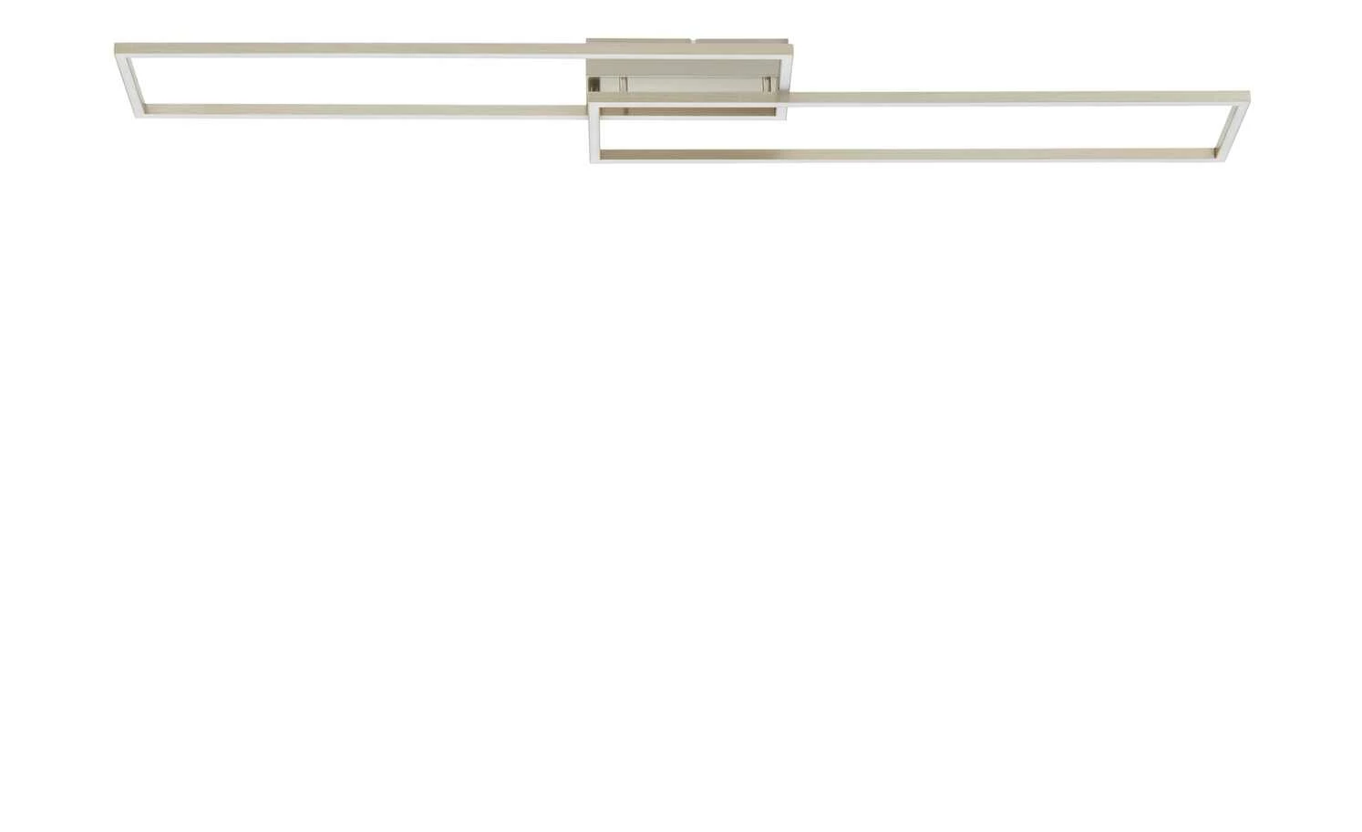 Paul Neuhaus LED-Deckenleuchte, 2-flammig, Nickel matt – Bild 6