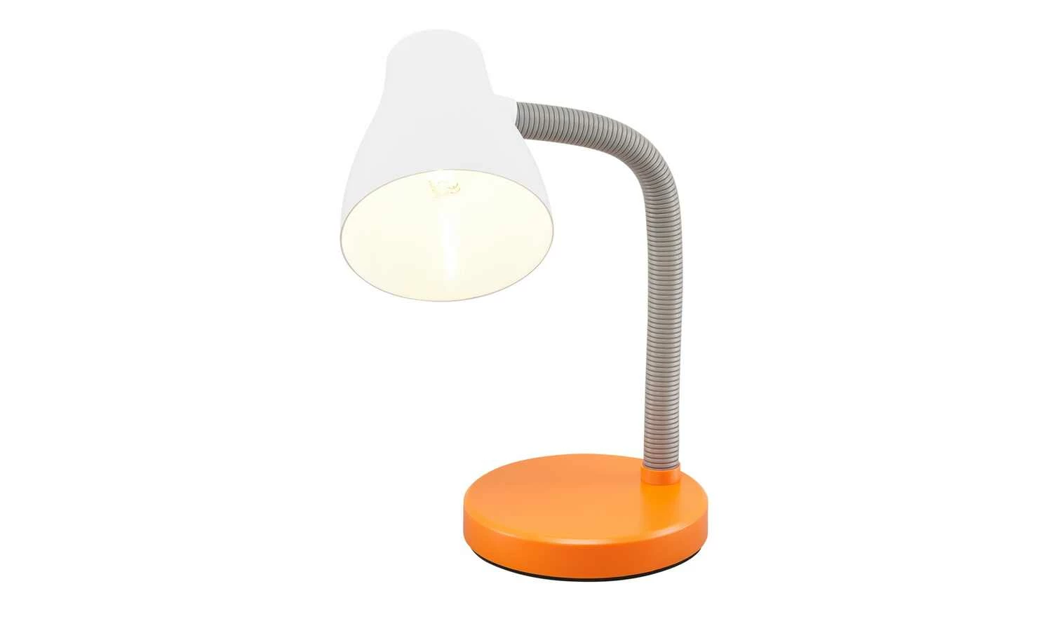 KHG Tischleuchte, 1-flammig, orange/weiß – Bild 4