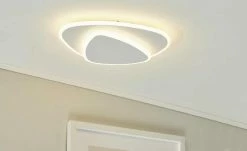 KHG LED-Deckenleuchte, weiß `Ovale`