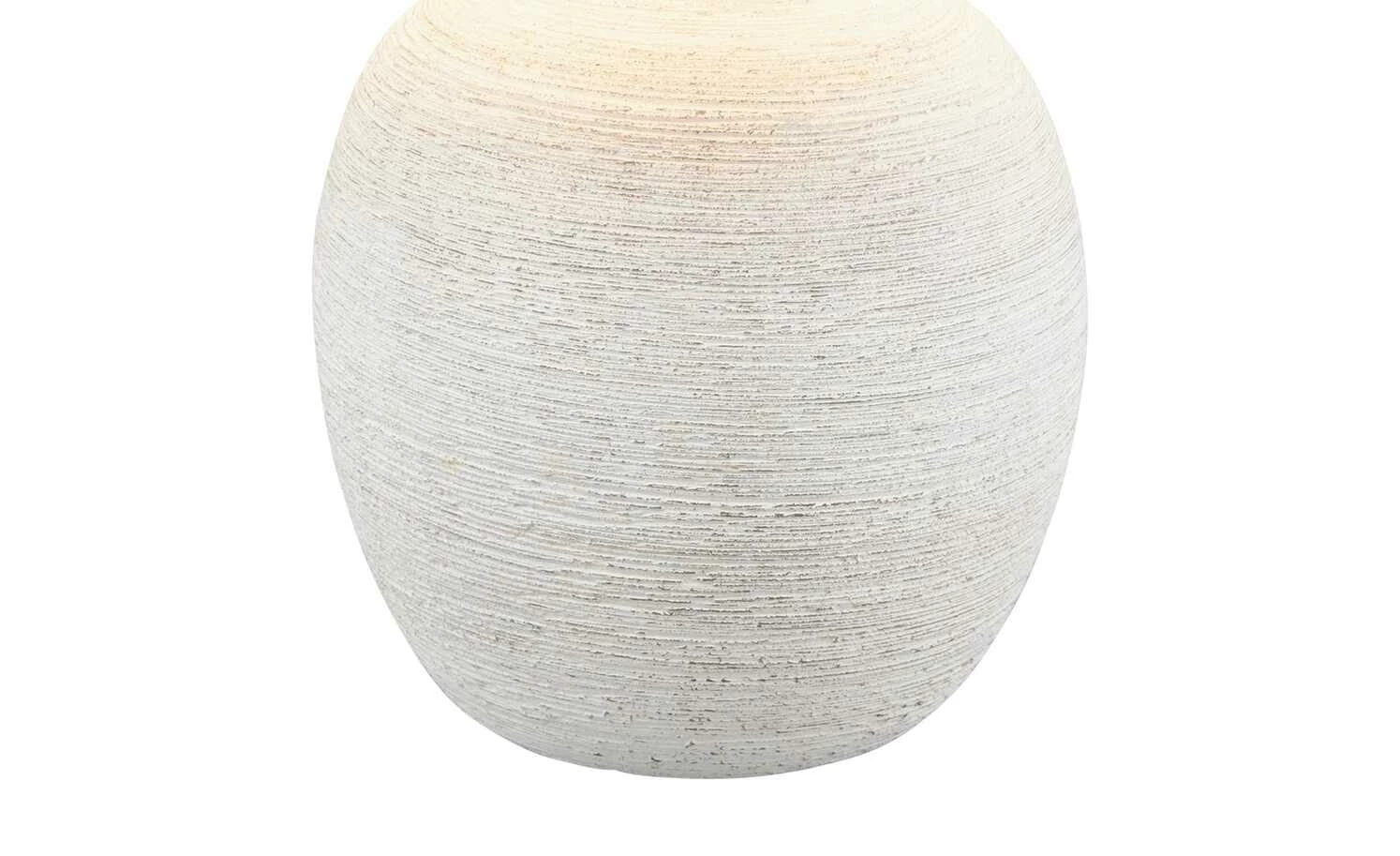 KHG Tischleuchte, 1-flammig, Keramik weiß – Bild 6