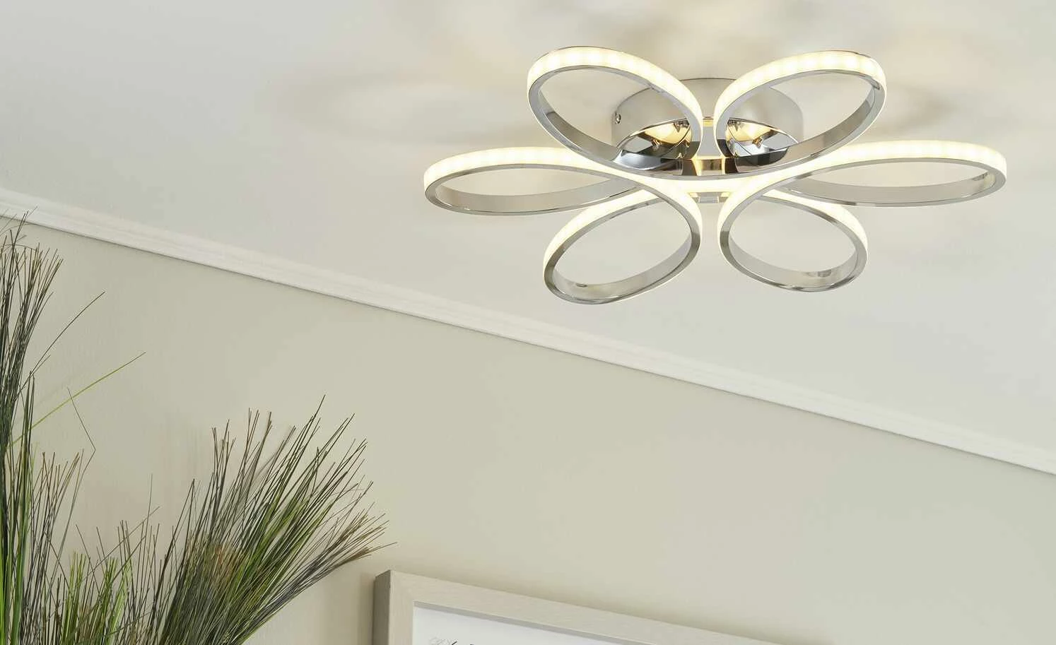 Meisterleuchten LED-Deckenleuchte, chrom – Bild 2