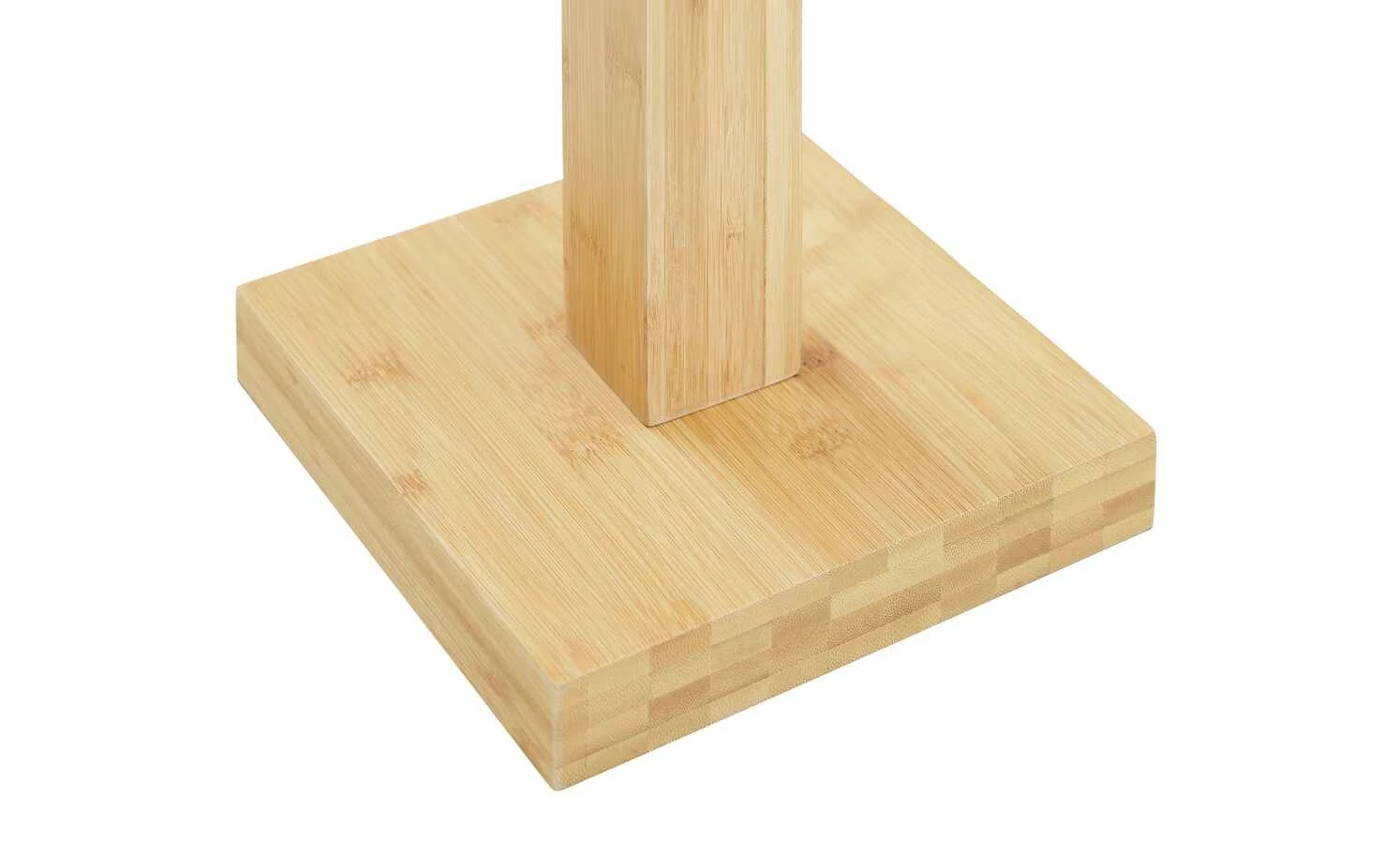 HOME STORY Bambus-Stehleuchte, 1-flammig, eckig – Bild 4