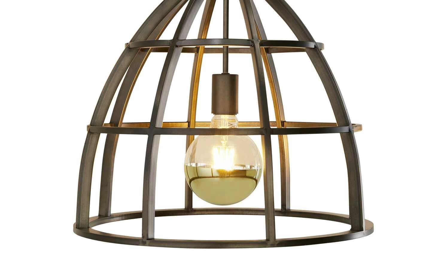 Pendelleuche, 2-flammig, schwarz/holzfarben – Bild 6