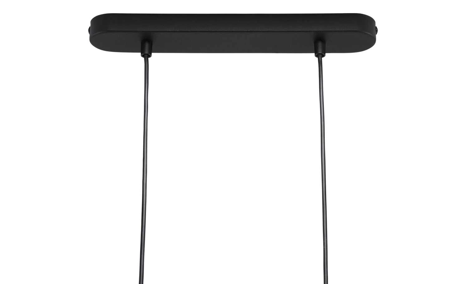 Pendelleuchte, 6-flammig, Eiche/ Metall – Bild 3