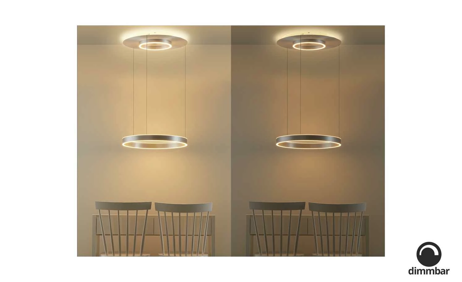 B-Leuchten LED-Pendelleuchte Alu-matt – Bild 3