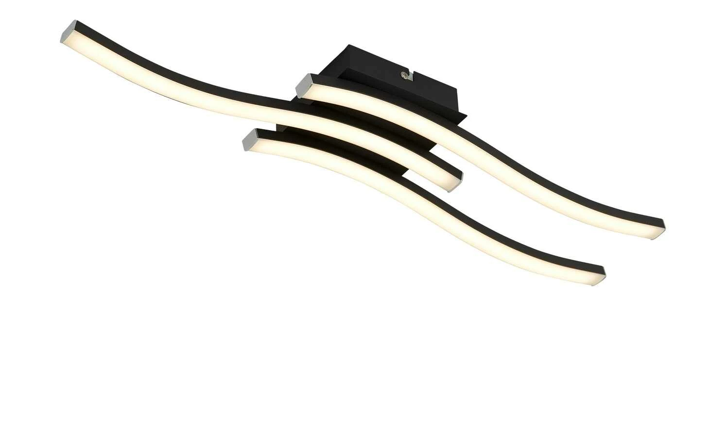 Trio LED-Deckenleuchte, 3-flammig, schwarz – Bild 5