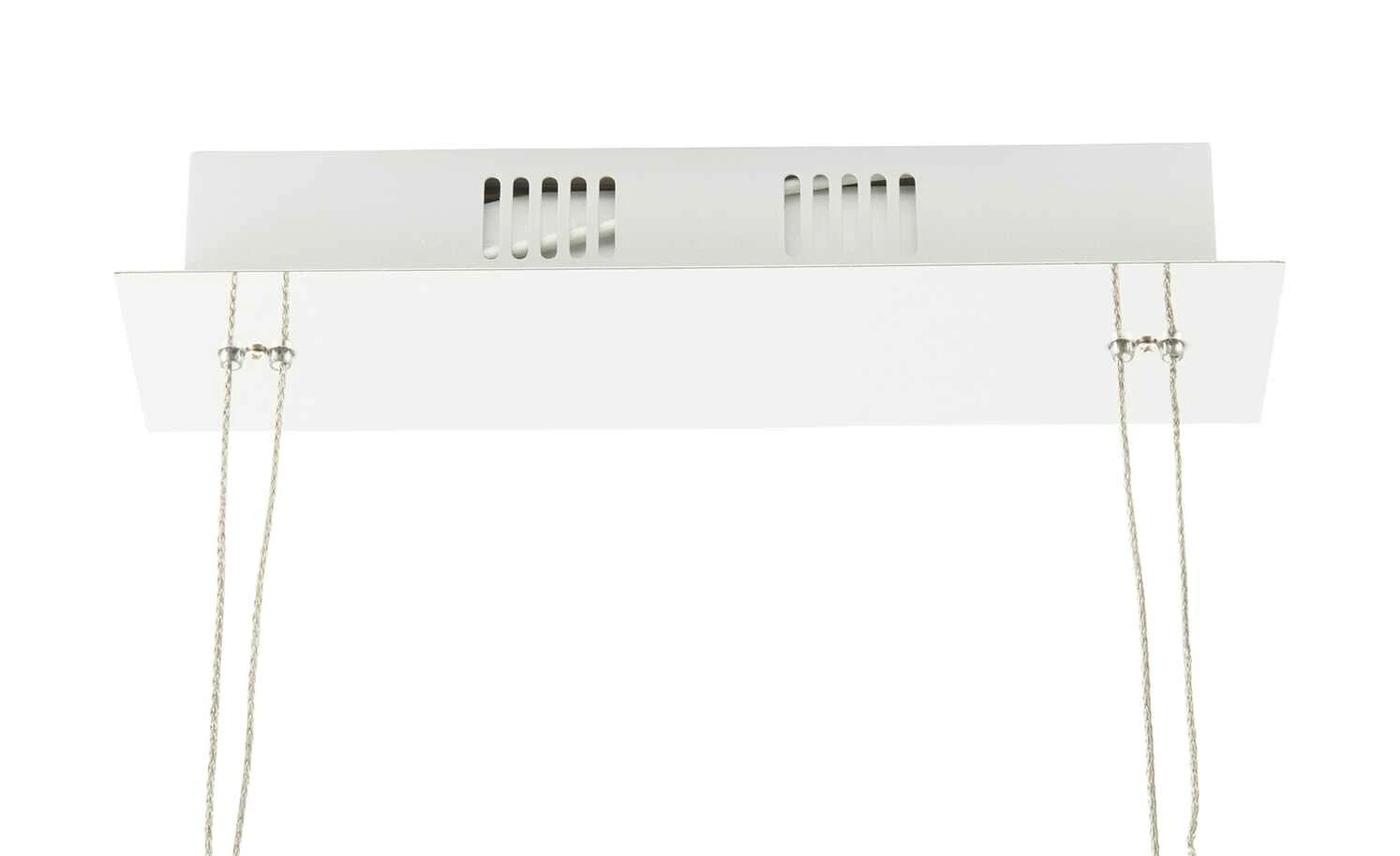 Meisterleuchten LED-Pendelleuchte, 6-flammig, chrom, Glaskugeln – Bild 5