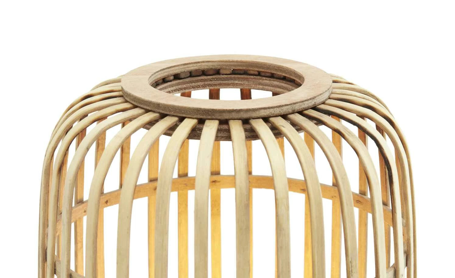 Stehleuchte, 1-flammig, Bambusschirm – Bild 12