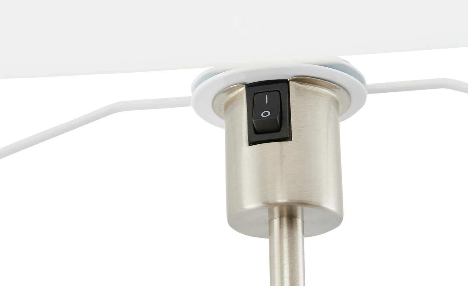 Holz-Stehleuchte mit beleuchtetem Fuß – Bild 7