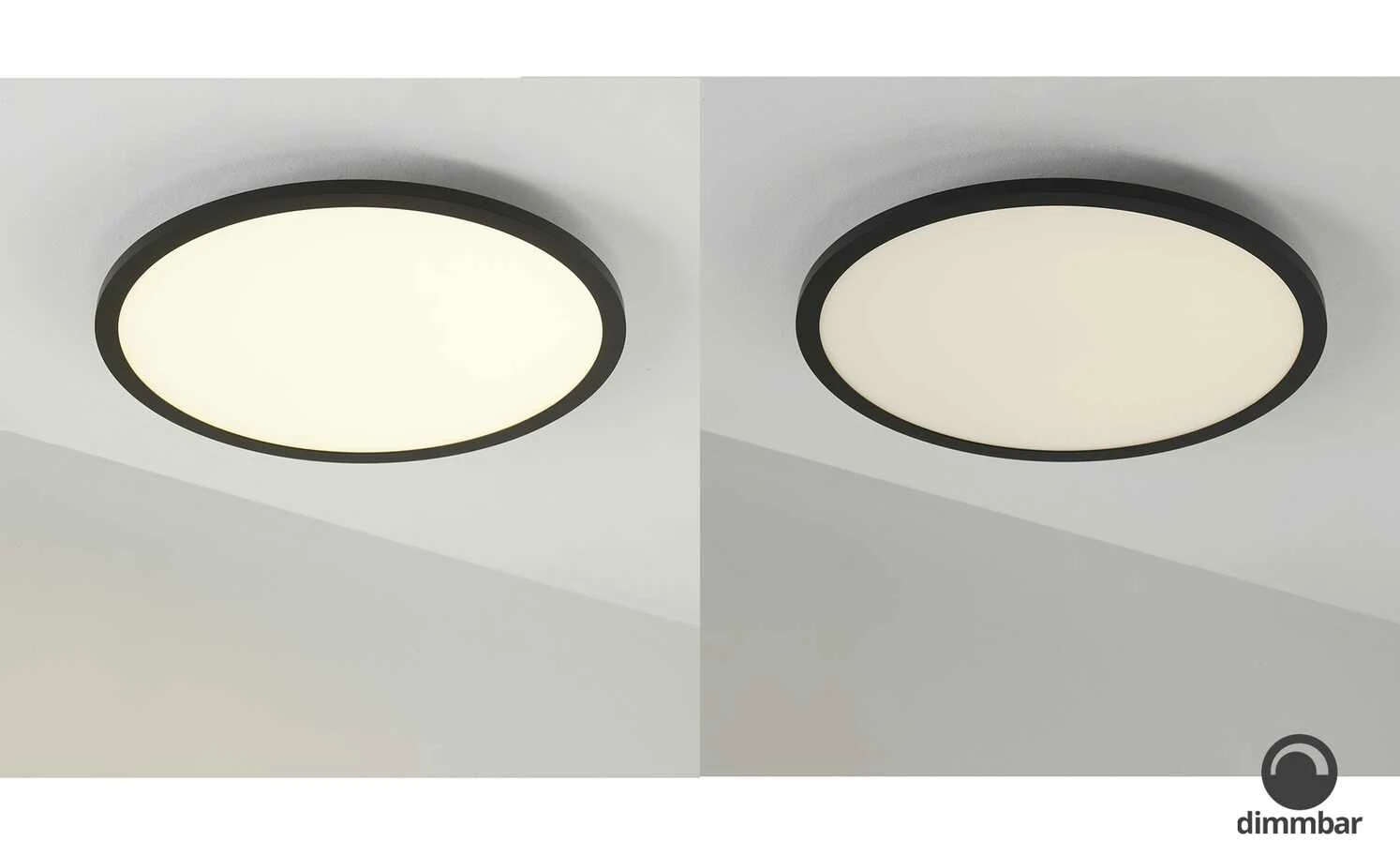 Paul Neuhaus LED-Deckenleuchte, Schwarz, rund – Bild 6