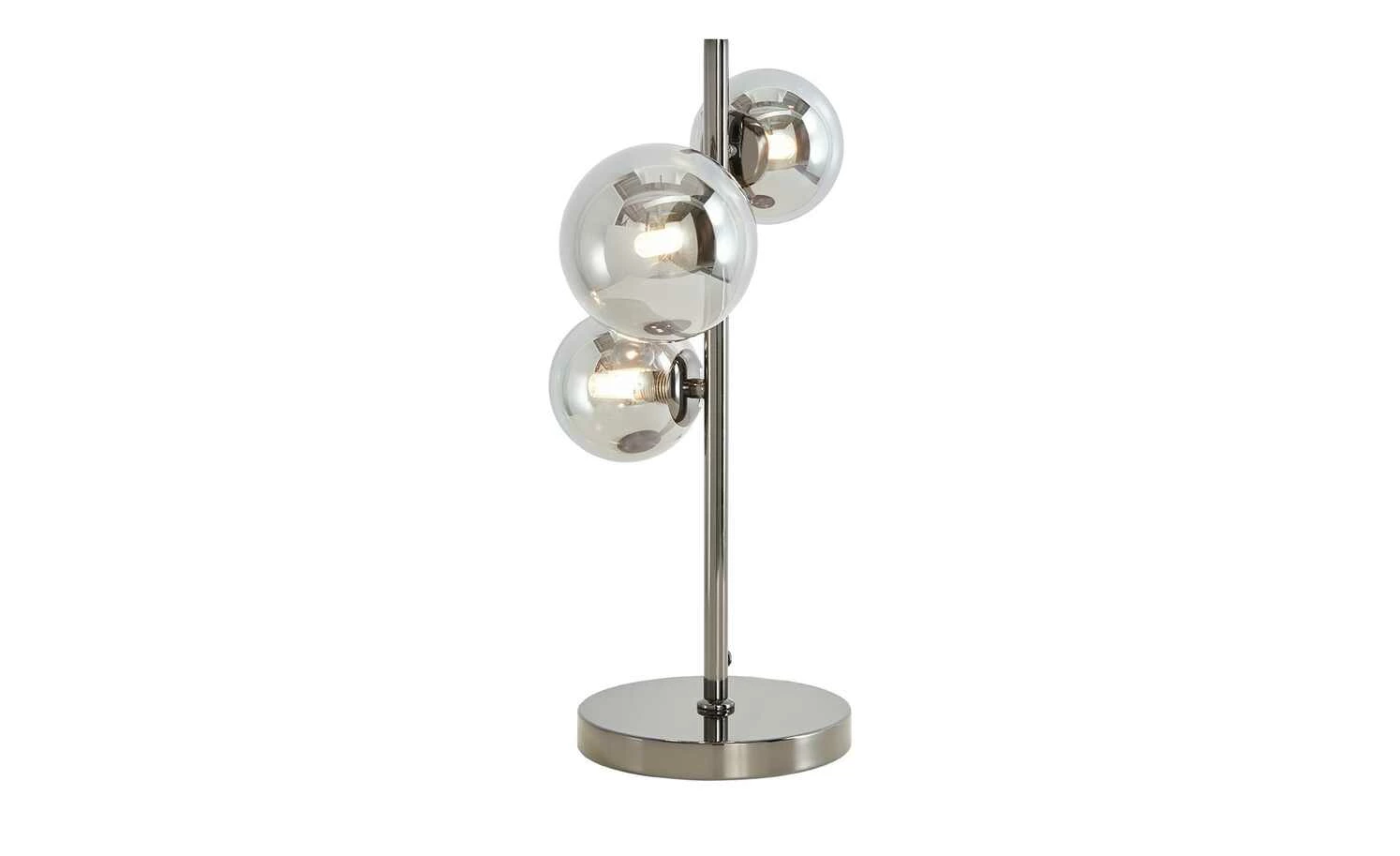 Meisterleuchten Tischleuchte, 3-flammig, schwarzchrom – Bild 7