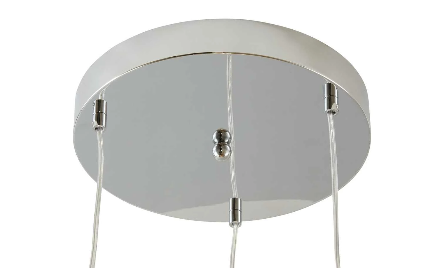 Meisterleuchten LED-Pendelleuchte, chrom Glas chromfarben beschichtet – Bild 3