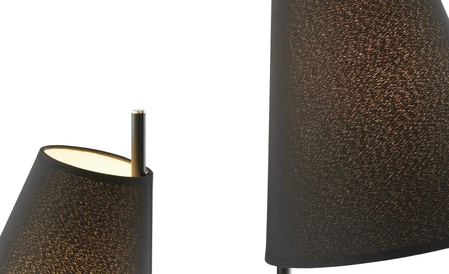 KHG Stehleuchte, 2-flammig, schwarz – Bild 6