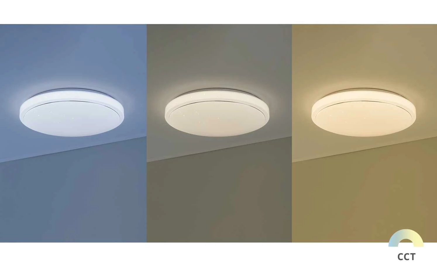 Meisterleuchten Smart-Home Deckenleuchte mit Sternenhimmeleffekt | 30|W – Bild 2