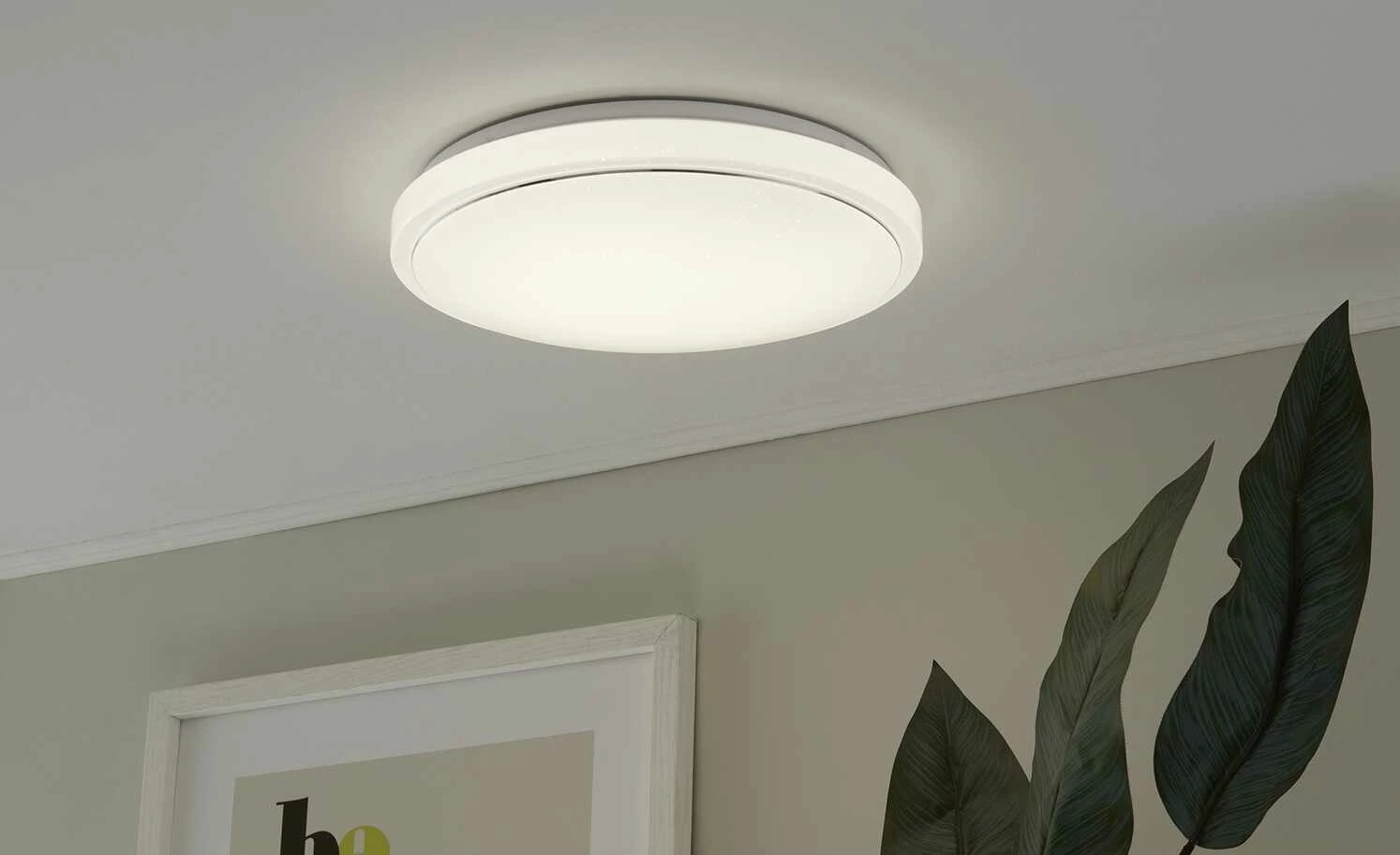 KHG Smart-Home Deckenleuchte mit Sternenhimmeleffekt | 18|W – Bild 4