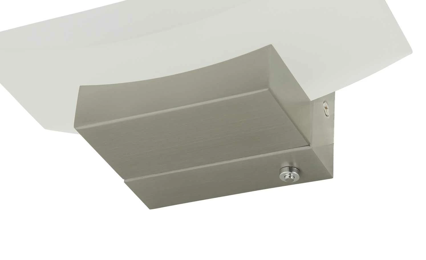 Fischer-Honsel LED-Wandleuchte, Nickel-matt mit Taster – Bild 7