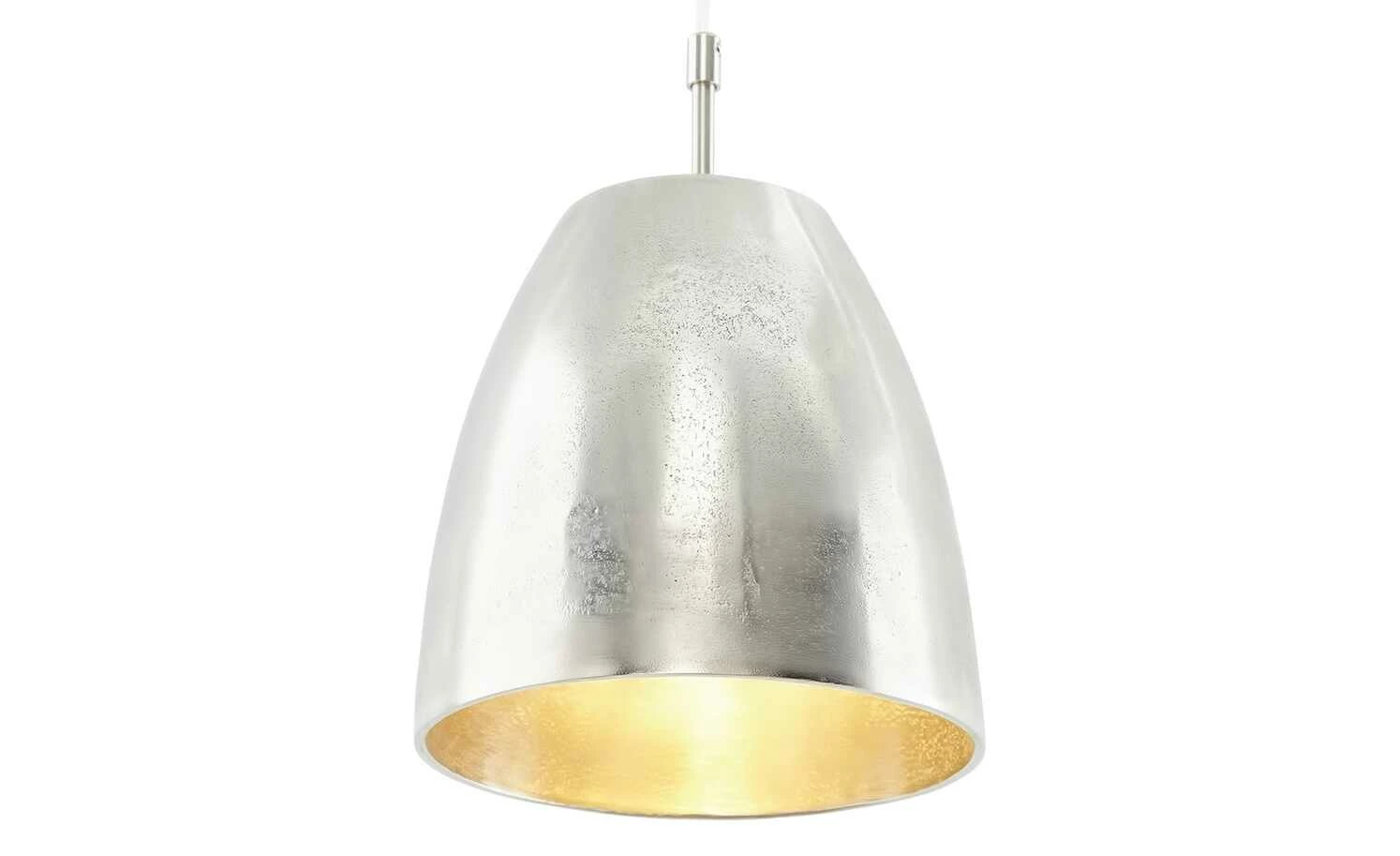 Fischer-Honsel Pendelleuchte, 1-flammig, Nickel matt antik – Bild 4