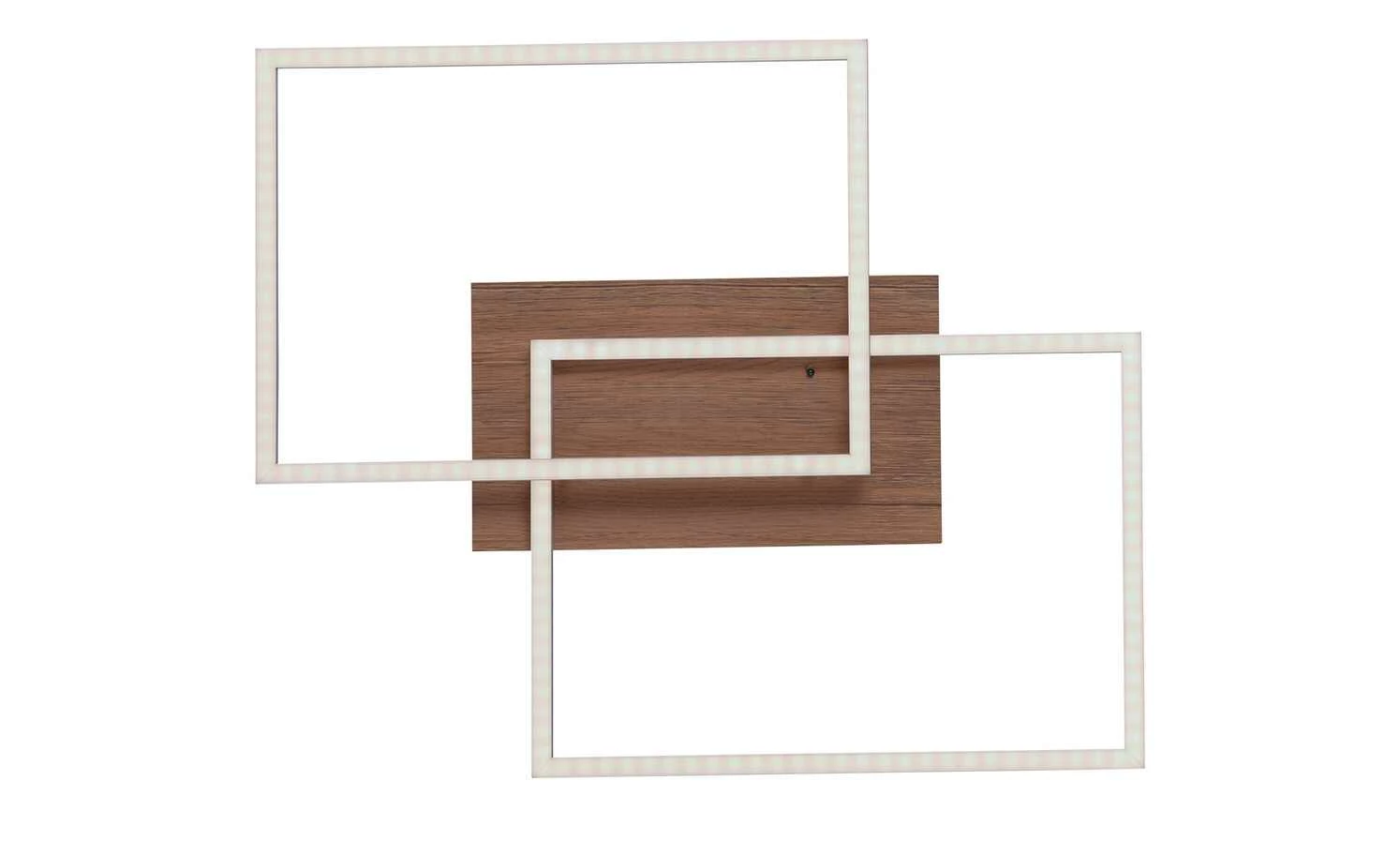 Paul Neuhaus LED-Deckenleuchte, 2-flammig, Kunststoff-Holzdekor – Bild 4