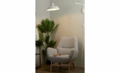 Trio Wandleuchte, 1-flammig, Metall weiß