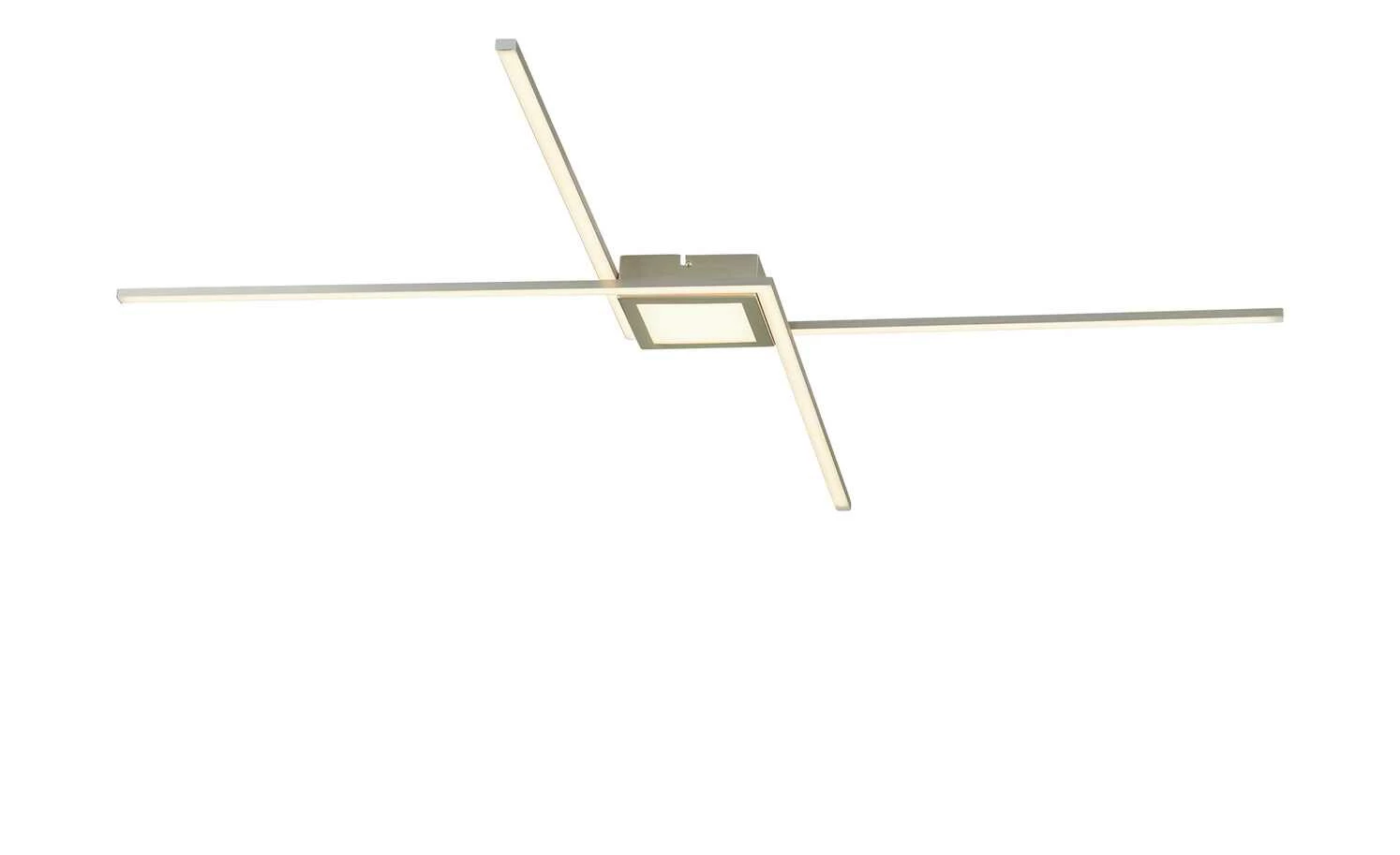Trio LED Deckenleuchte, Nickel matt – Bild 2