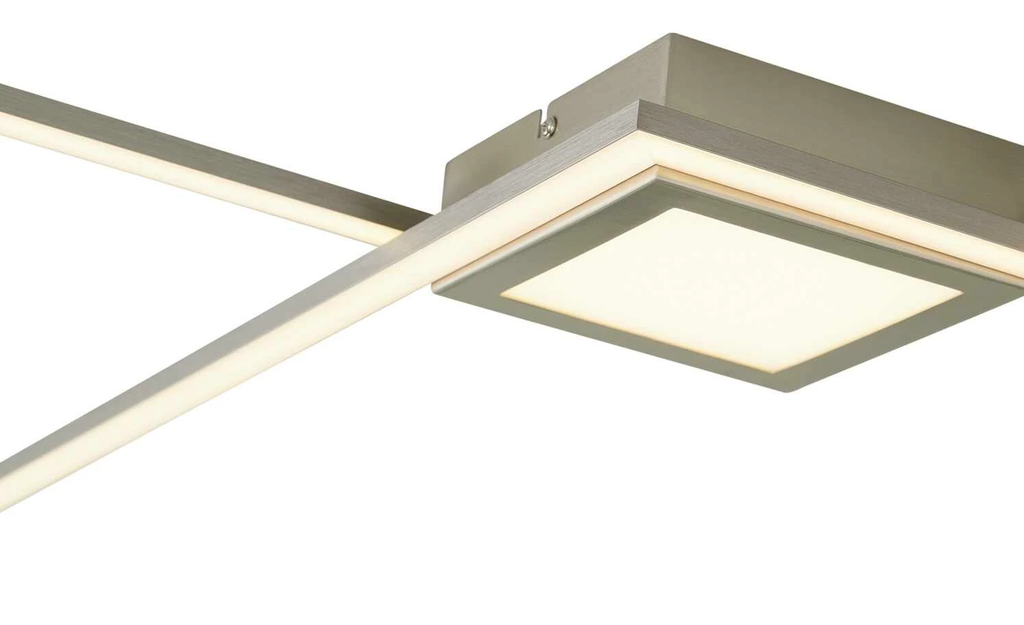 Trio LED Deckenleuchte, Nickel matt – Bild 4