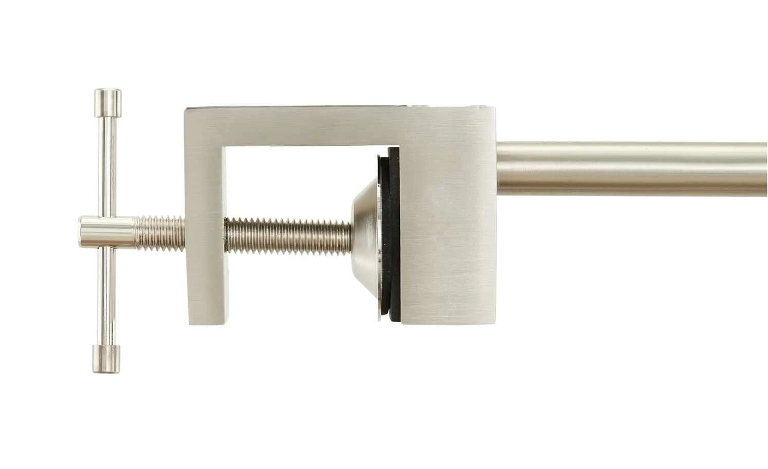 Fischer-Honsel LED-Klemmleuchte, Nickel-matt mit Gestensteuerung – Bild 8