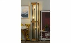 Trio Stehlleuchte, 3-flammig, Paletten-Optik