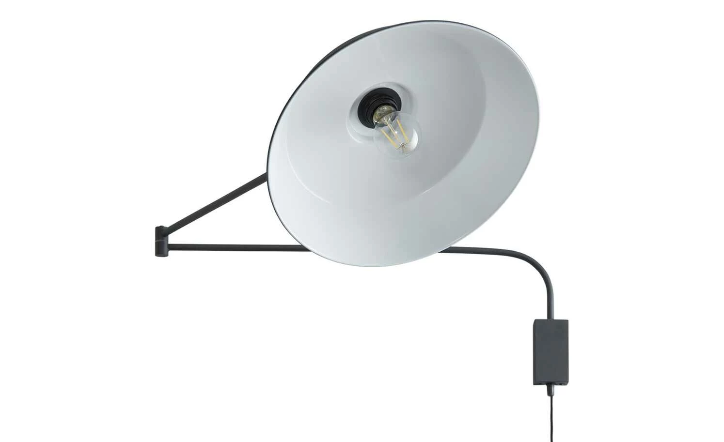 Trio Wandleuchte, 1-flammig, Metall schwarz – Bild 5