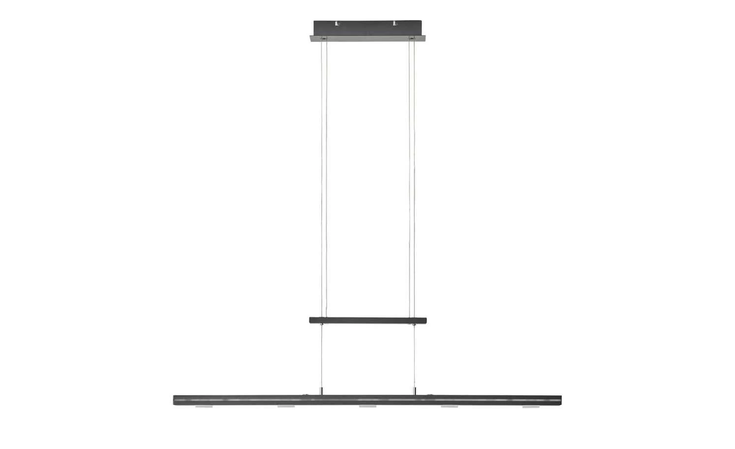 Trio LED-Pendelleuchte schwarz-matt – Bild 10