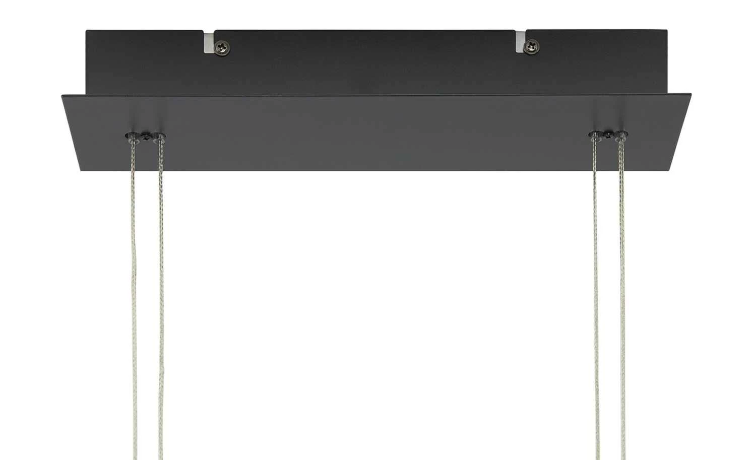 Trio LED-Pendelleuchte schwarz-matt – Bild 5