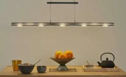 Trio LED-Pendelleuchte schwarz-matt