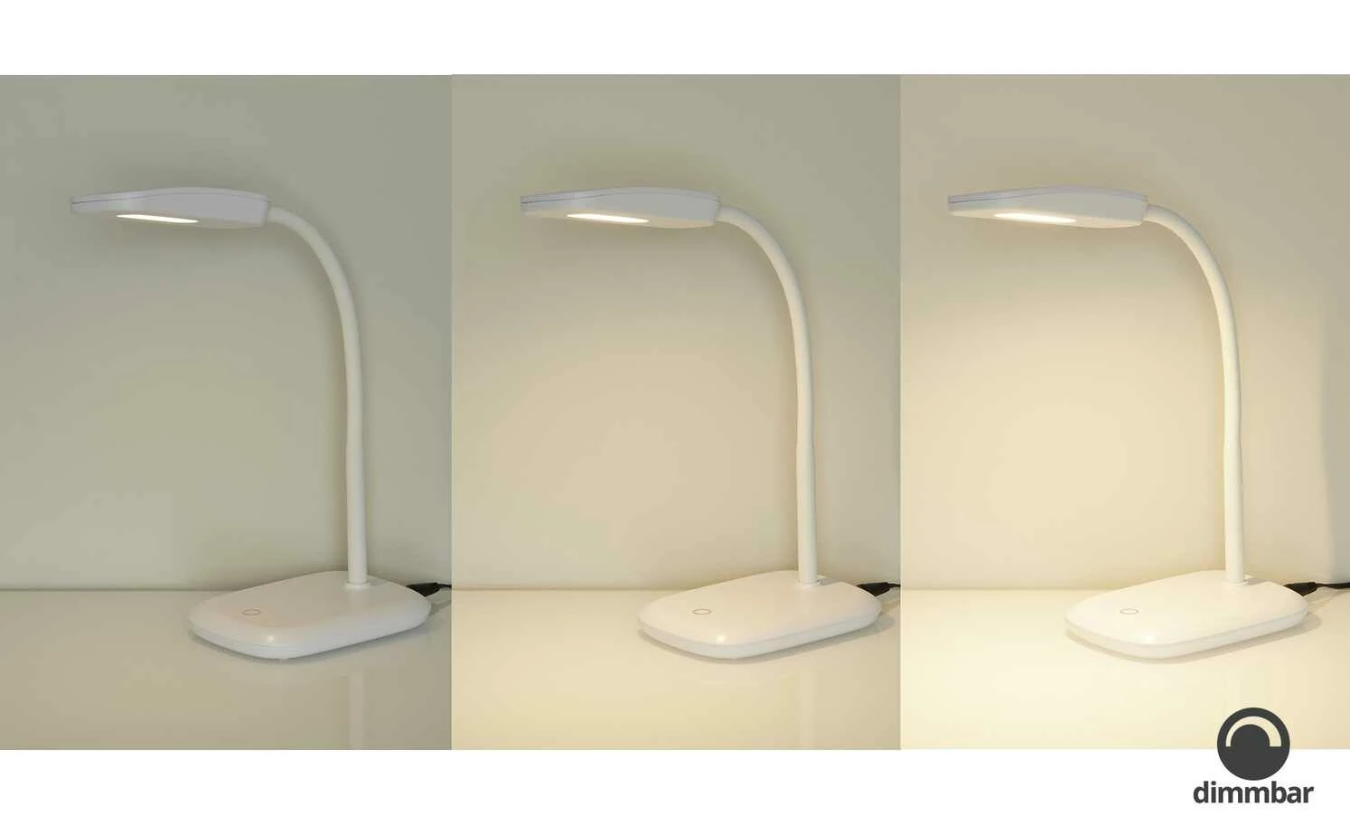 Trio LED-Schreibtischleuchte, 1-flammig, weiß