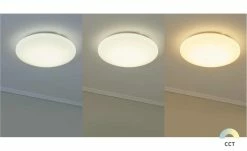 Trio Deckenleuchte, 1-flammig, Starlight weiß