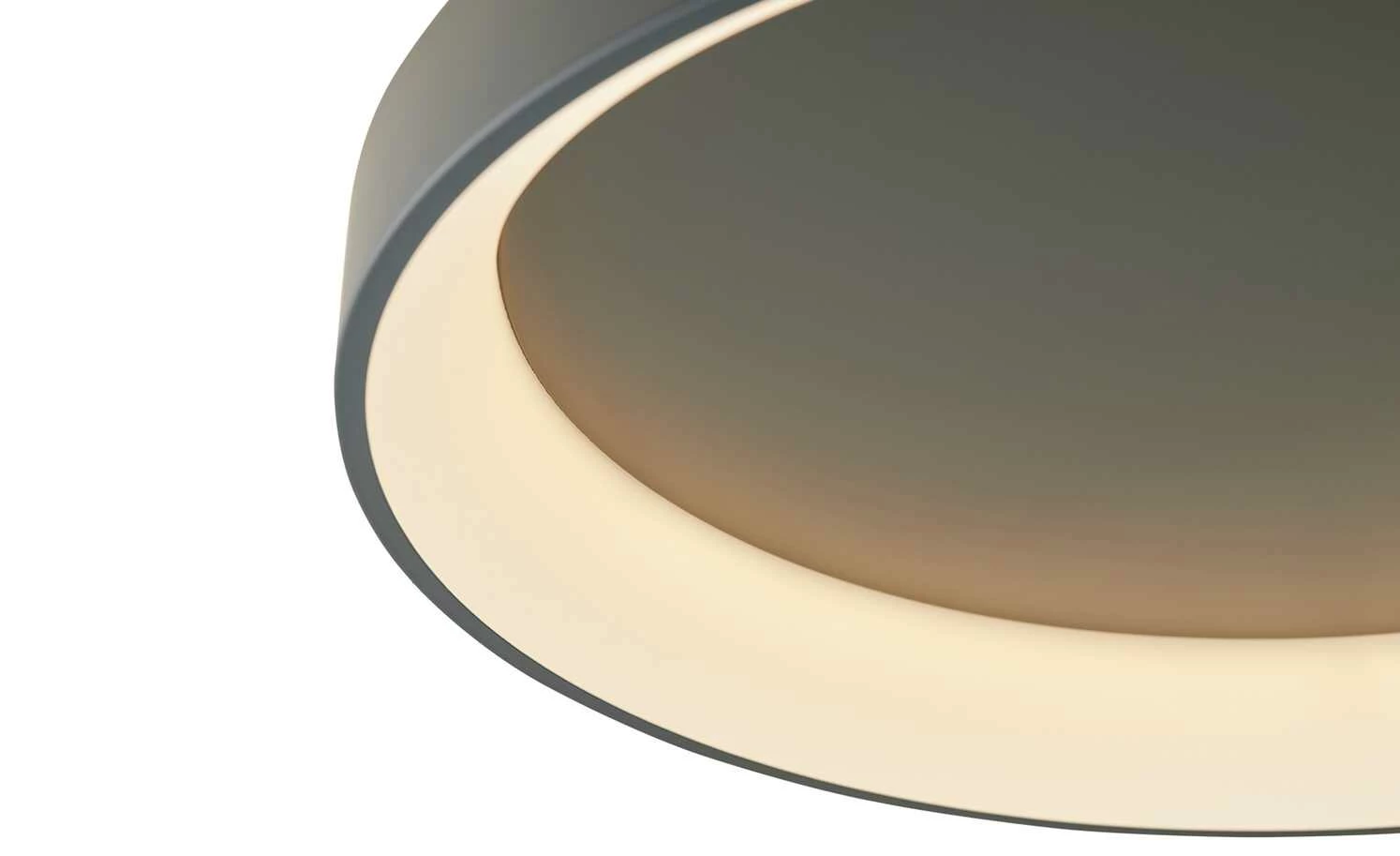 Wofi LED-Deckenleuchte, grau mit Backlight ´groß` – Bild 4