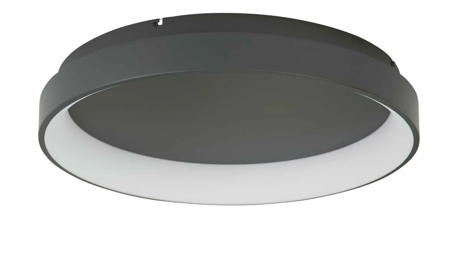 Wofi LED-Deckenleuchte, grau mit Backlight ´groß` – Bild 3