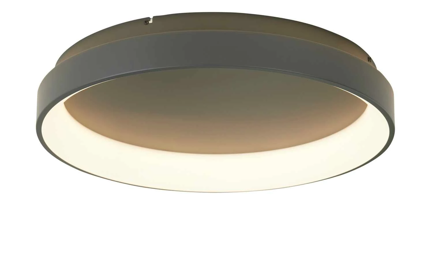 Wofi LED-Deckenleuchte, grau mit Backlight ´groß` – Bild 6