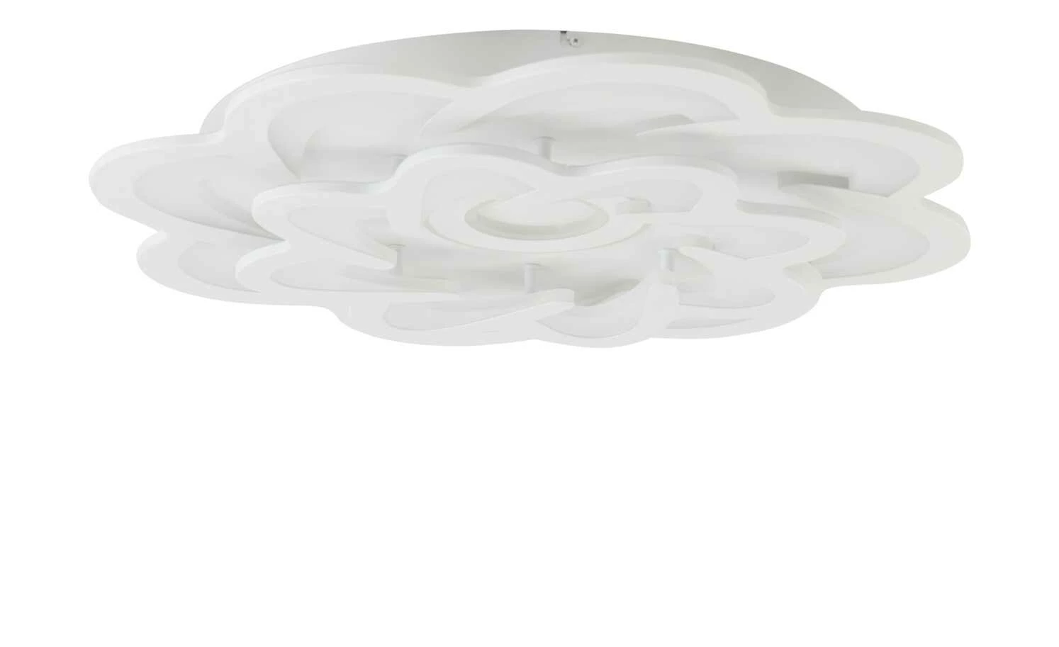 Wofi LED-Deckenleuchte, Weiß `Blume´ – Bild 5