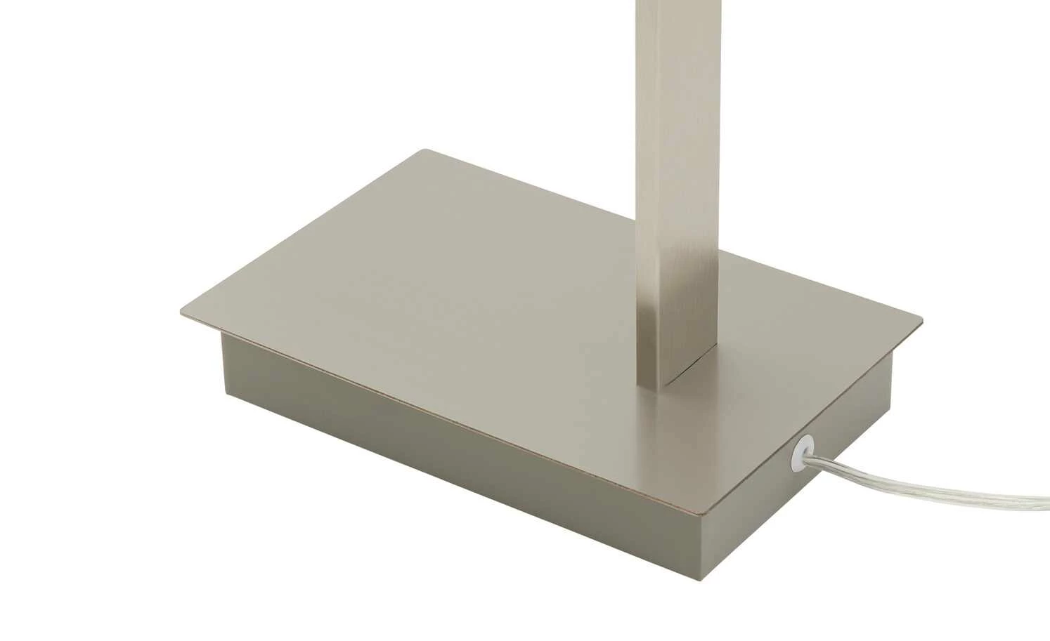 B-Leuchten LED-Stehleuchte, Nickel matt, verstellbar | silberfarben – Bild 13