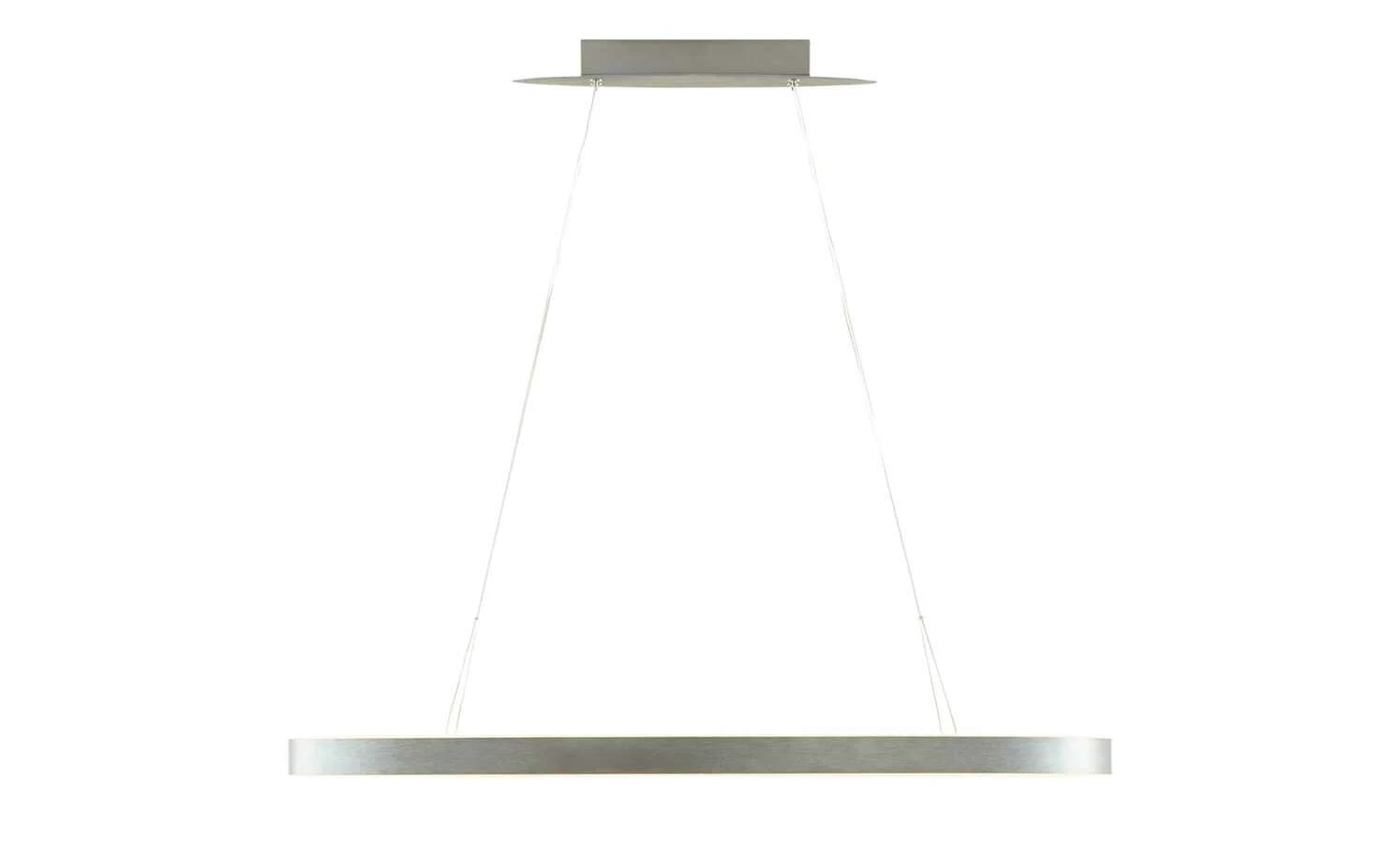 B-Leuchten LED-Pendelleuchte, anthrazit/silberfarben, oval – Bild 6