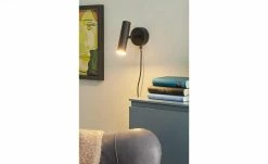 SCHÖNER WOHNEN LED-Wandleuchte, 1-flammig, schwarz