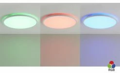 LED- Panel weiß rund, mit Hintergrundbeleuchtung | 22|W