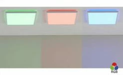 LED- Panel weiß eckig, mit Hintergrundbeleuchtung | 15|W