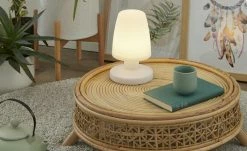 Trio Akku-Aussen-Tischleuchte ,weiß