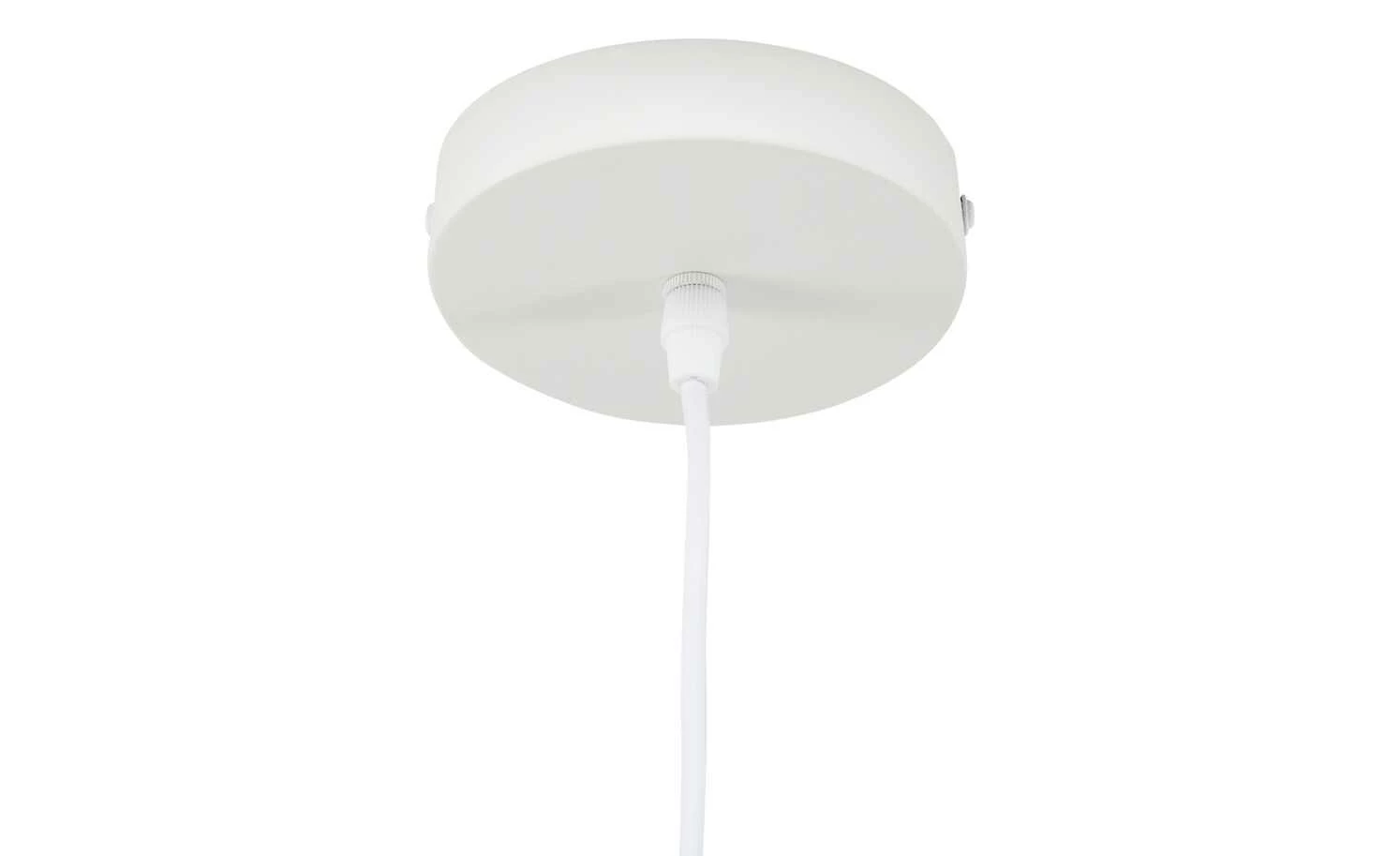 HOME STORY Pendelleuchte, 1-flammig, Bambus-Schirm – Bild 4