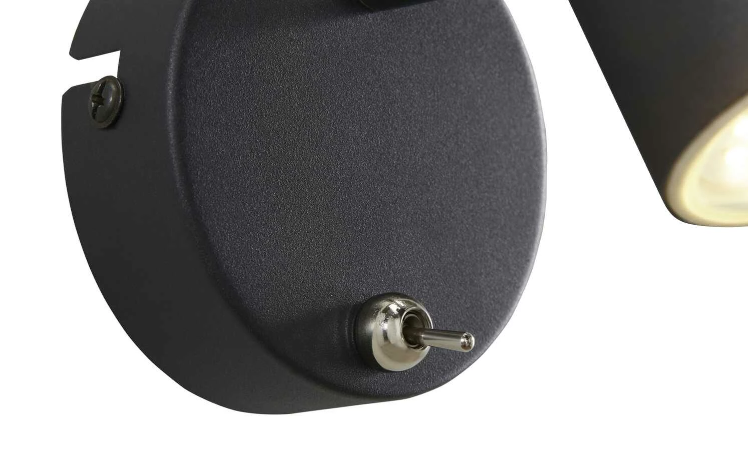 Paul Neuhaus Wandstrahler, 1-flammig, schwarz – Bild 4